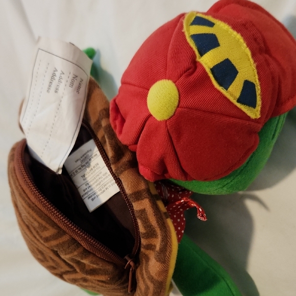 Green Turtle Plush Backpack for Reptile Lovers - Picture 4 of 8